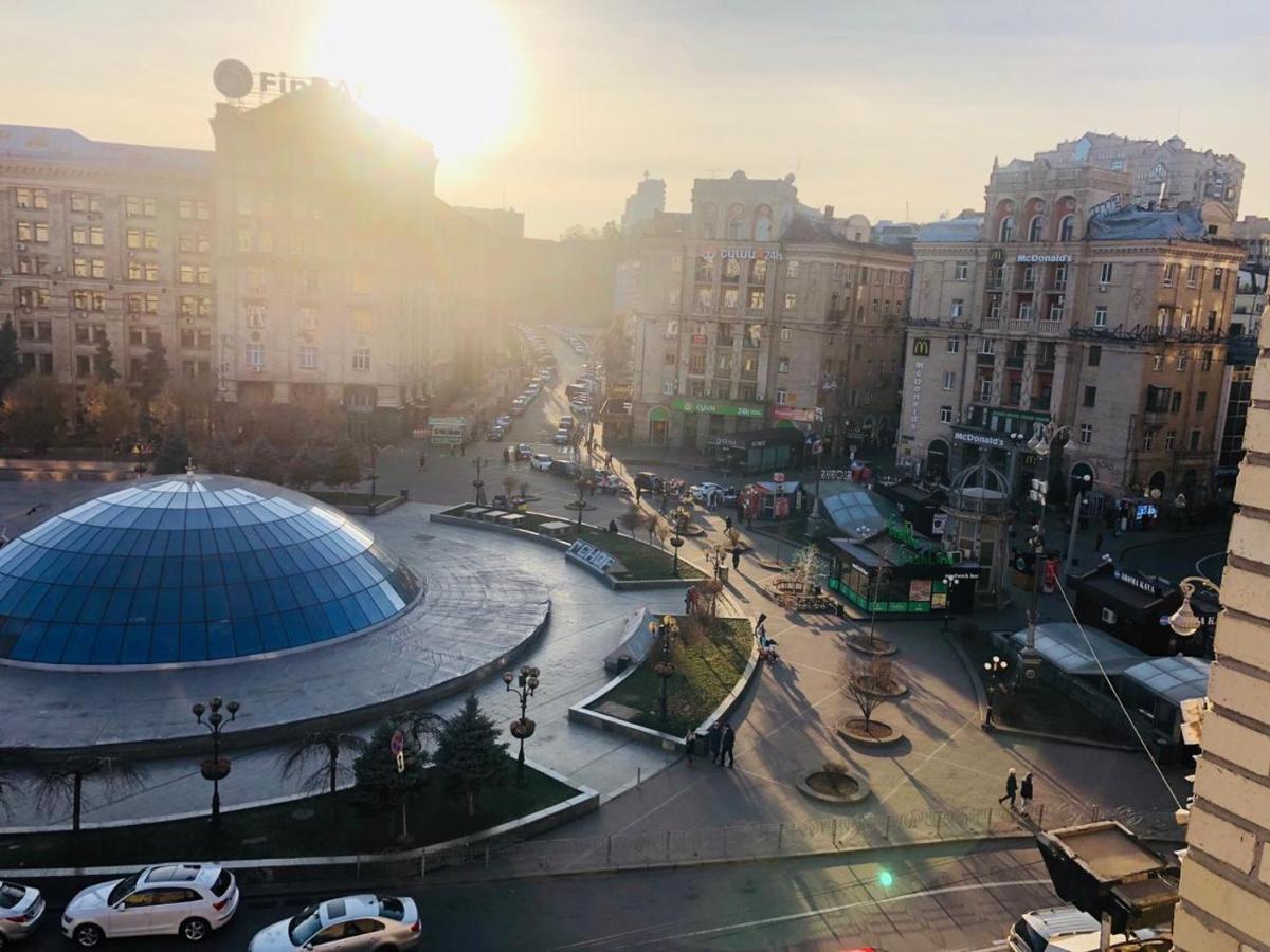 키예프 Amazing View Of Maydan! 아파트 외부 사진